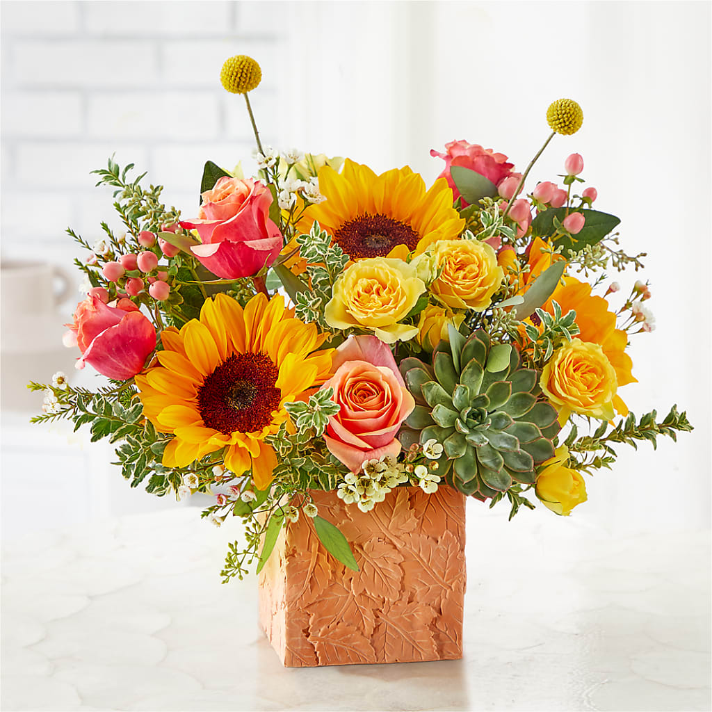 Sunflower Season Bouquet –  Bella Rose, Rialto CA