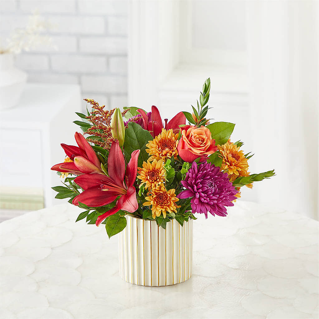 Burgundy Landscape Bouquet –  Bella Rose, Rialto CA