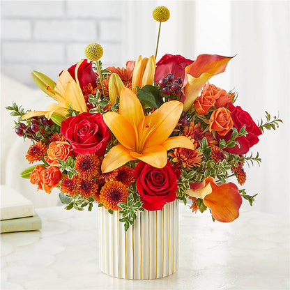 Scarlet Skies Bouquet –  Bella Rose, Rialto CA