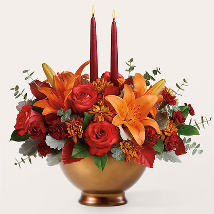 Fruits of Fall Centerpiece –  Bella Rose, Rialto CA