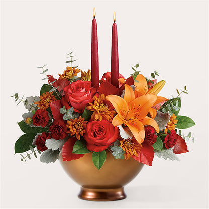 Fruits of Fall Centerpiece –  Bella Rose, Rialto CA