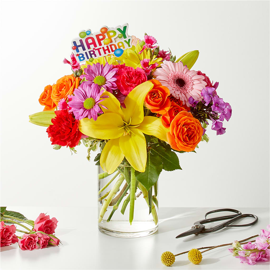 Cue the Confetti - A Florist Original –  Bella Rose, Rialto CA