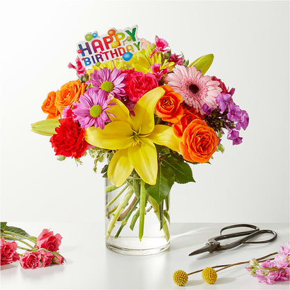 Cue the Confetti - A Florist Original –  Bella Rose, Rialto CA