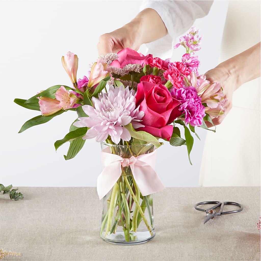 Pink Ribbon - A Florist Original –  Bella Rose, Rialto CA
