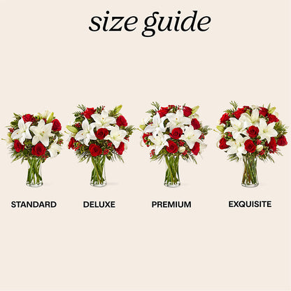 Sparkling Snowflakes Bouquet –  Bella Rose, Rialto CA
