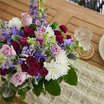 Violet Frost Bouquet –  Bella Rose, Rialto CA