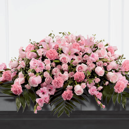 Garden of Comfort Casket Spray (Standard) –  Bella Rose, Rialto CA