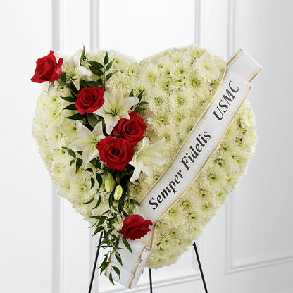 Heartfelt Hero Standing Heart –  Bella Rose, Rialto CA