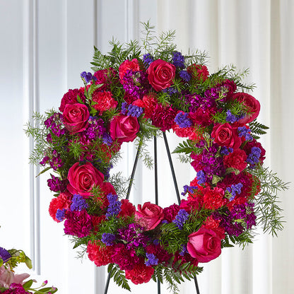 Calming Colors Wreath –  Bella Rose, Rialto CA