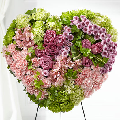Heartwarming Standing Heart –  Bella Rose, Rialto CA