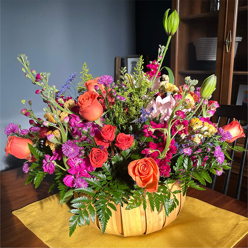 Garden of Life Basket –  Bella Rose, Rialto CA