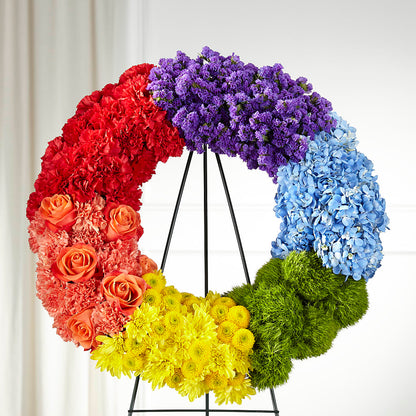 Circle of Love Wreath –  Bella Rose, Rialto CA