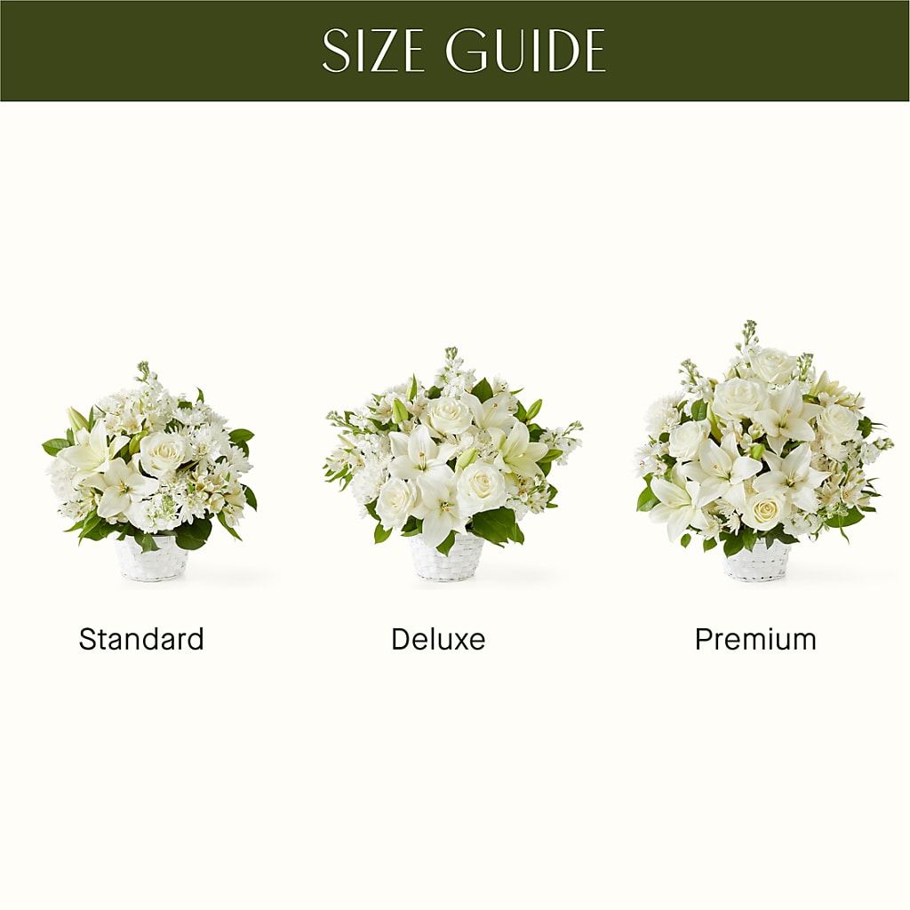 Peaceful Reflections Arrangement –  Bella Rose, Rialto CA