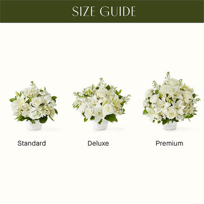 Peaceful Reflections Arrangement –  Bella Rose, Rialto CA