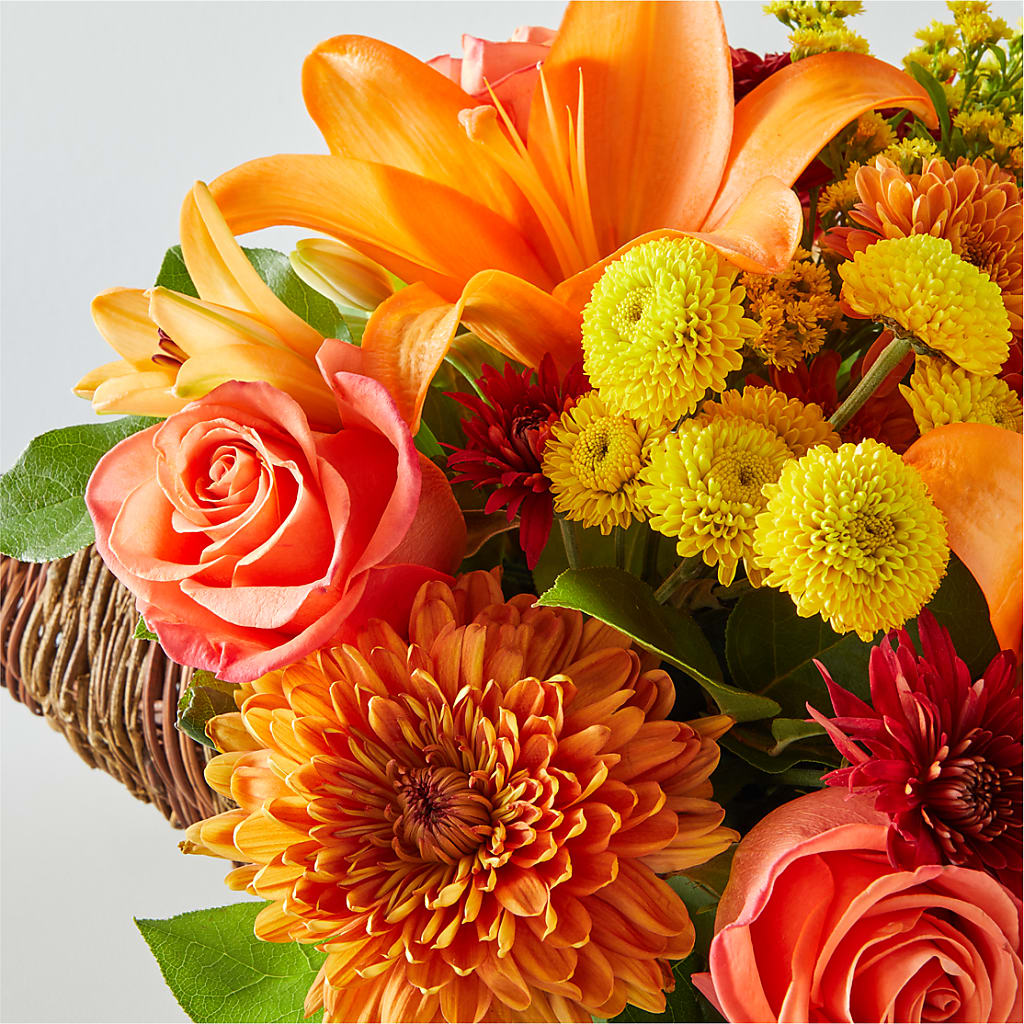 Bouquet of Blessings Cornucopia –  Bella Rose, Rialto CA
