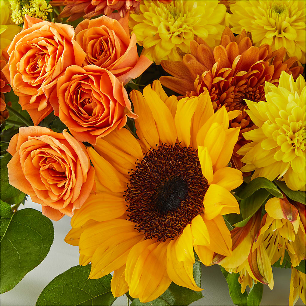 Autumn Harmony Centerpiece –  Bella Rose, Rialto CA