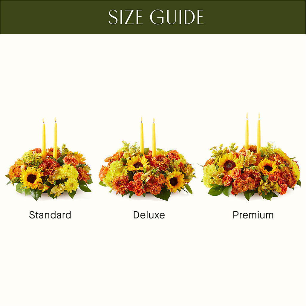 Autumn Harmony Centerpiece –  Bella Rose, Rialto CA