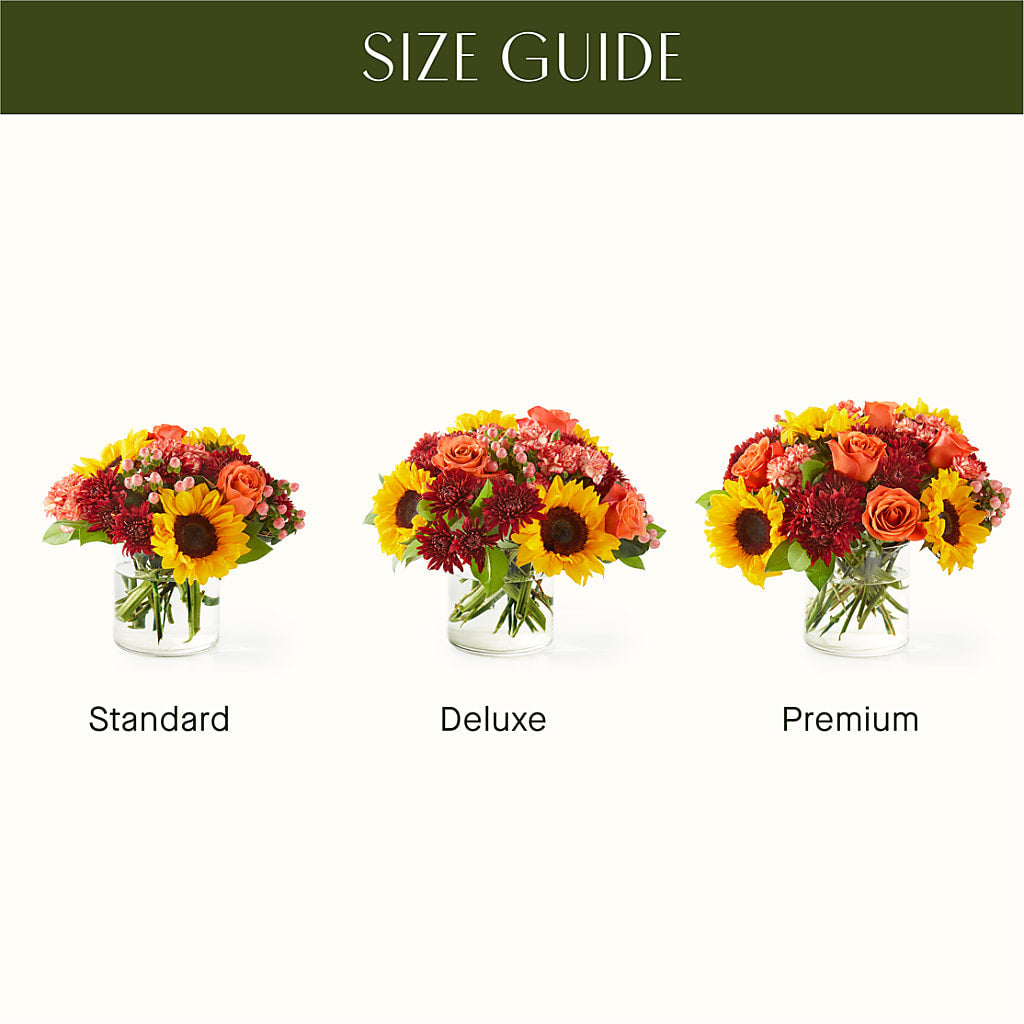 September Sunset Bouquet –  Bella Rose, Rialto CA