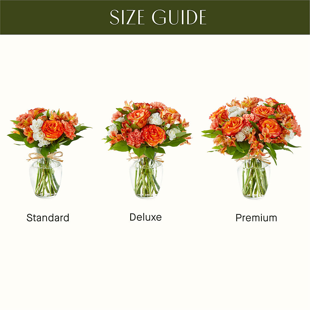 Apricot Glow Bouquet –  Bella Rose, Rialto CA
