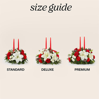 Seasonal Festivities Centerpiece –  Bella Rose, Rialto CA