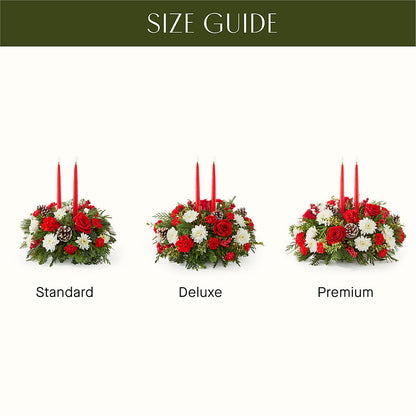 Holiday Soiree Centerpiece –  Bella Rose, Rialto CA