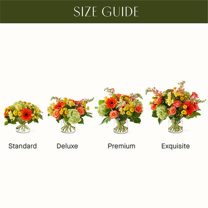 Autumn Sunshine Bouquet –  Bella Rose, Rialto CA