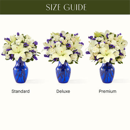 Sapphire Rush Bouquet –  Bella Rose, Rialto CA