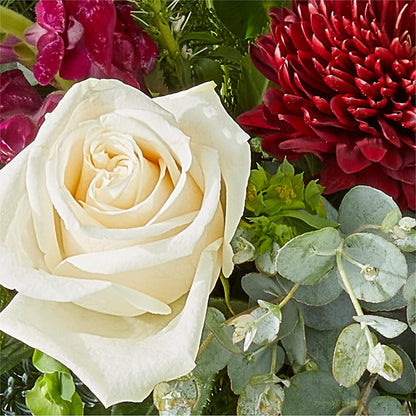 Cranberry Fizz Bouquet –  Bella Rose, Rialto CA