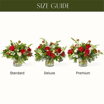 Deck the Halls Bouquet –  Bella Rose, Rialto CA