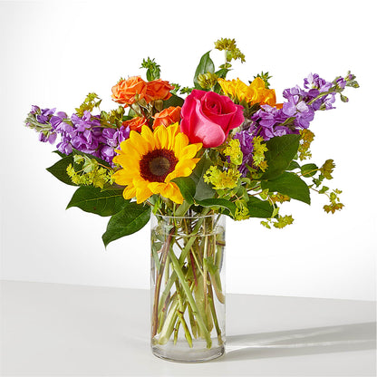 Vibrant Greetings Bouquet –  Bella Rose, Rialto CA
