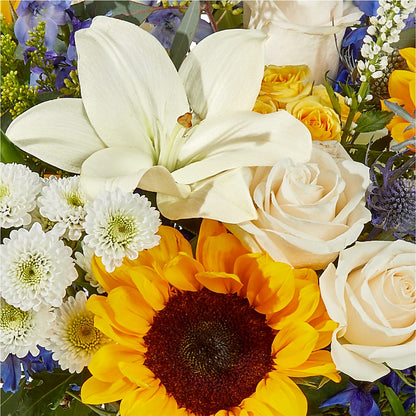 Wonderfully Sunny Bouquet –  Bella Rose, Rialto CA