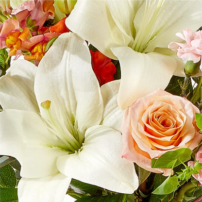 Grapefruit Splash Bouquet –  Bella Rose, Rialto CA