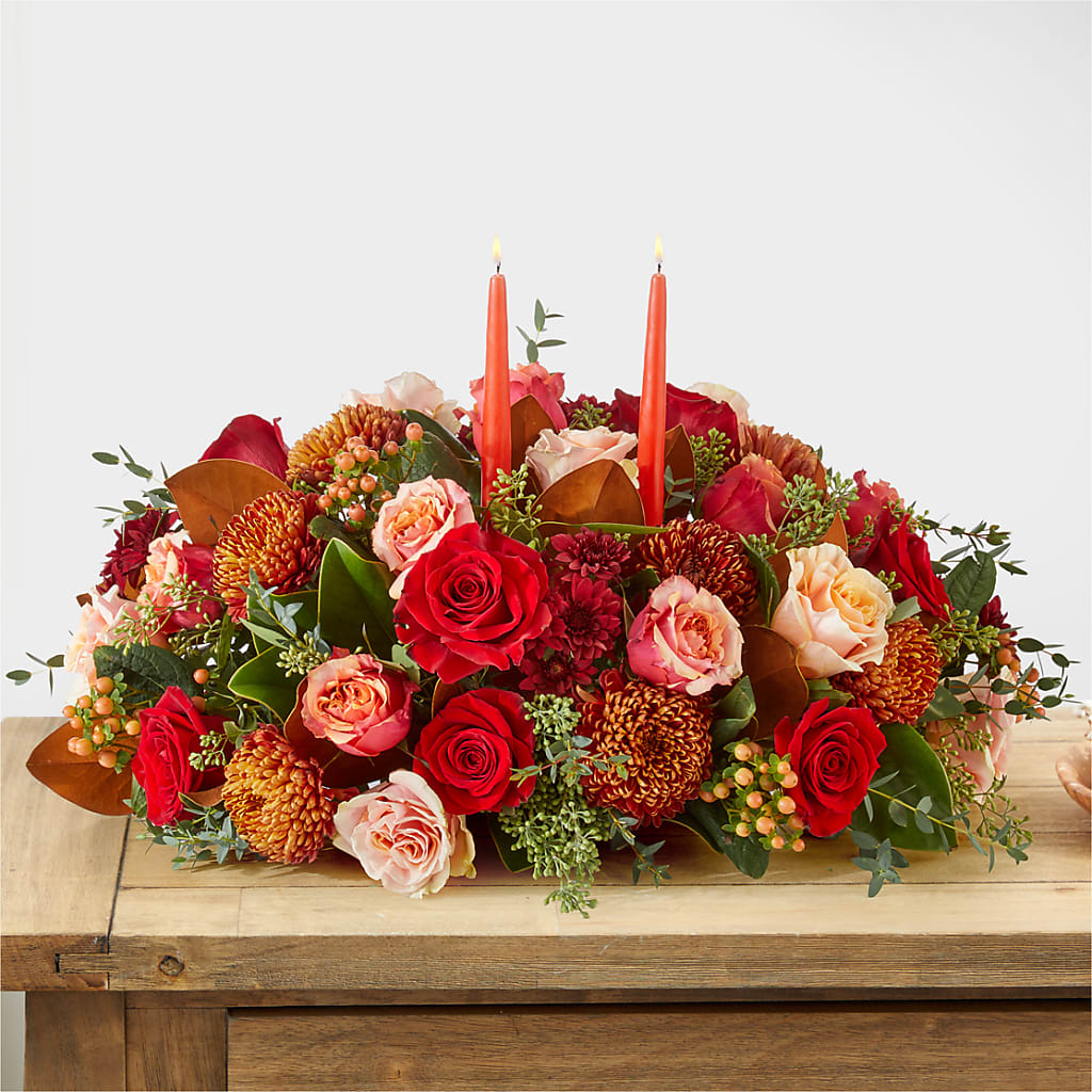 Gather Near Centerpiece –  Bella Rose, Rialto CA