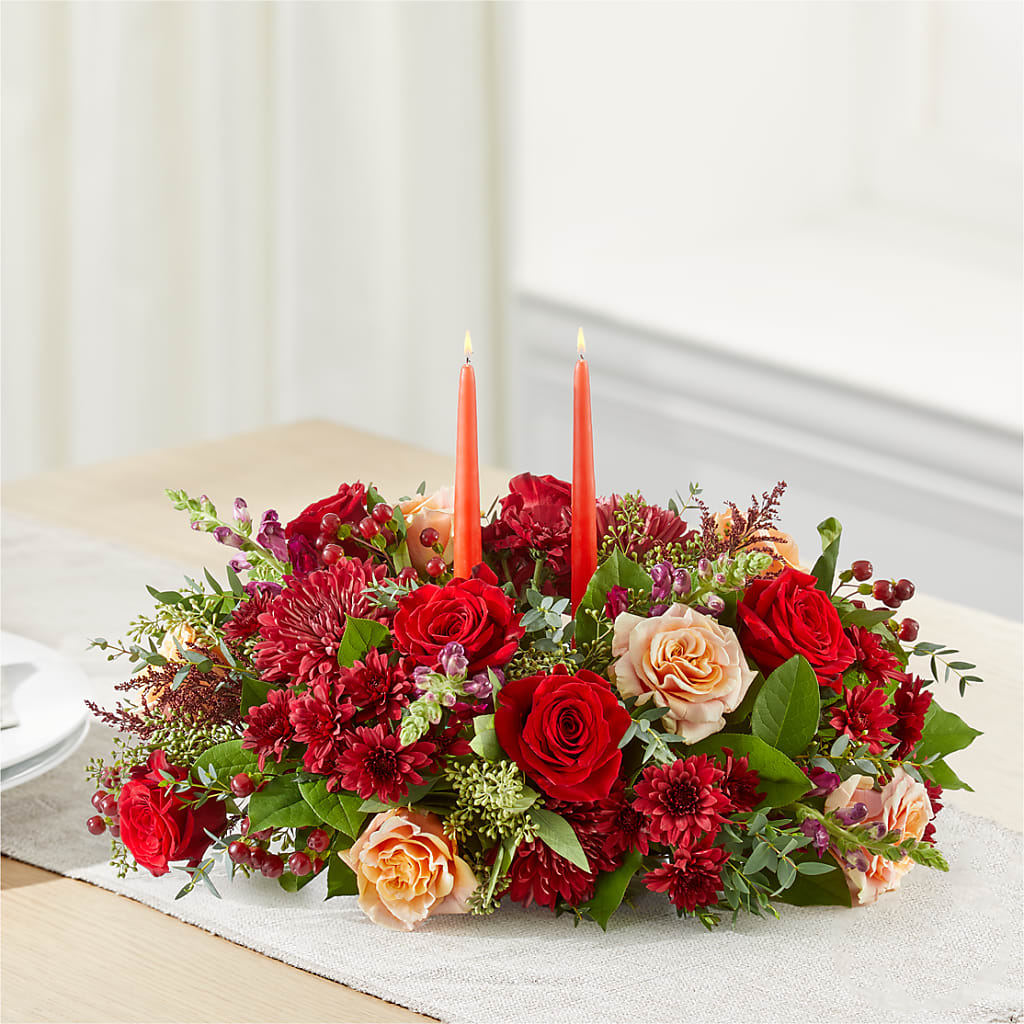 Most Thankful Centerpiece –  Bella Rose, Rialto CA