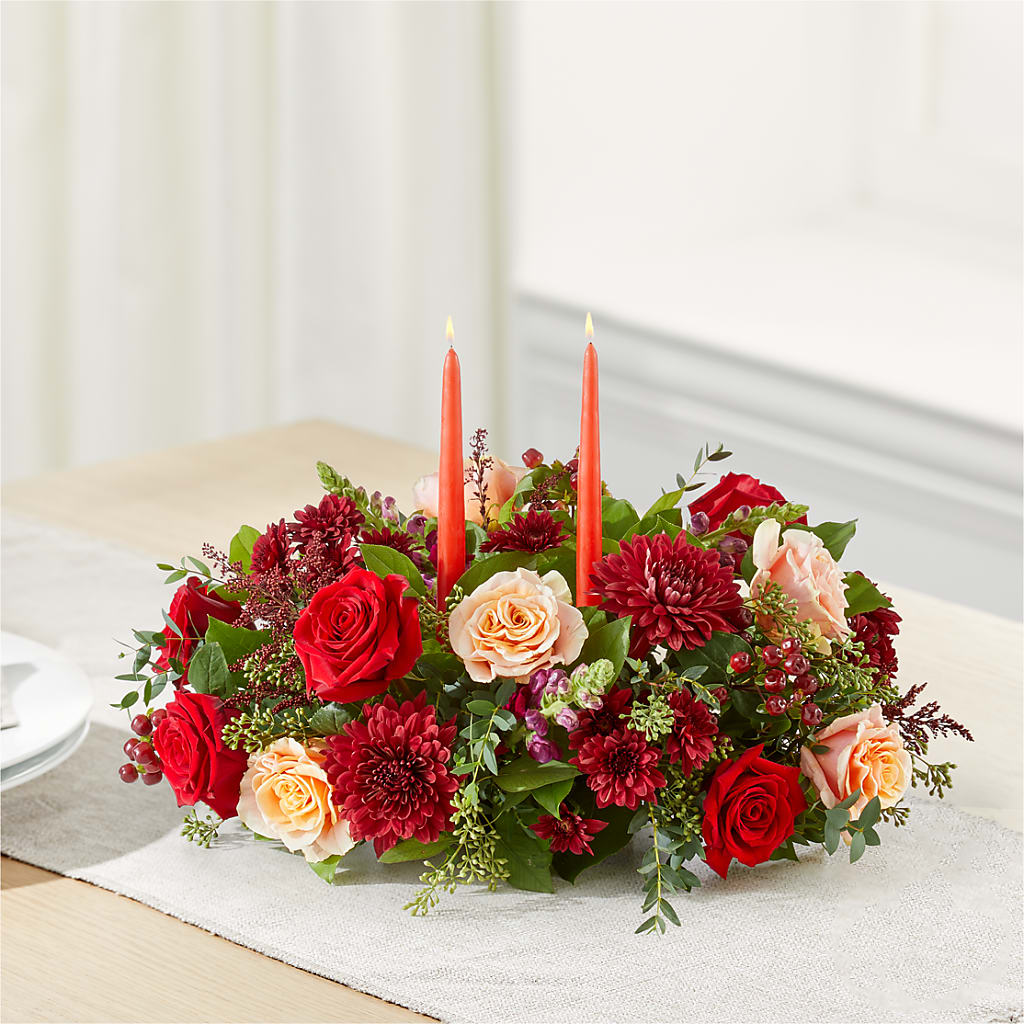 Most Thankful Centerpiece –  Bella Rose, Rialto CA