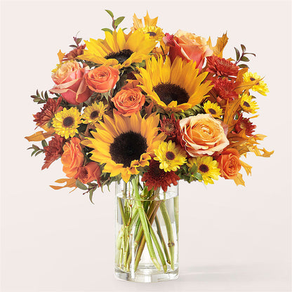 Fluttering Foliage Bouquet –  Bella Rose, Rialto CA