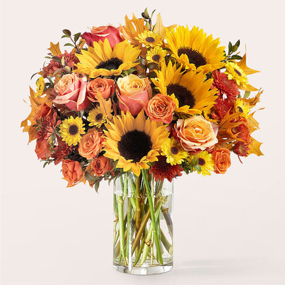 Fluttering Foliage Bouquet –  Bella Rose, Rialto CA