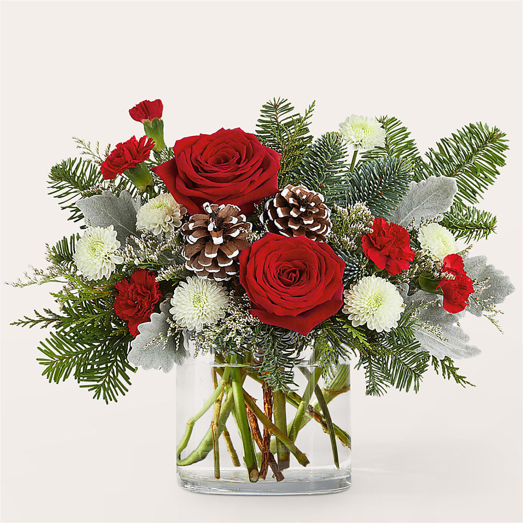 Yule Cheer Bouquet –  Bella Rose, Rialto CA