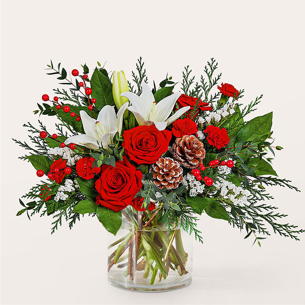 Best in Snow Bouquet –  Bella Rose, Rialto CA