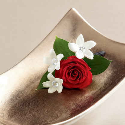 Poetry Boutonniere –  Bella Rose, Rialto CA